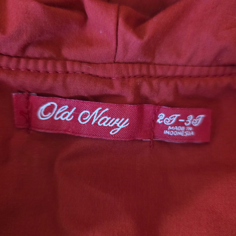 Old Navy Ladybug Costume Toddler 2T-3T Fleece Hooded Heart Wings Halloween Bug - Picture 8 of 10
